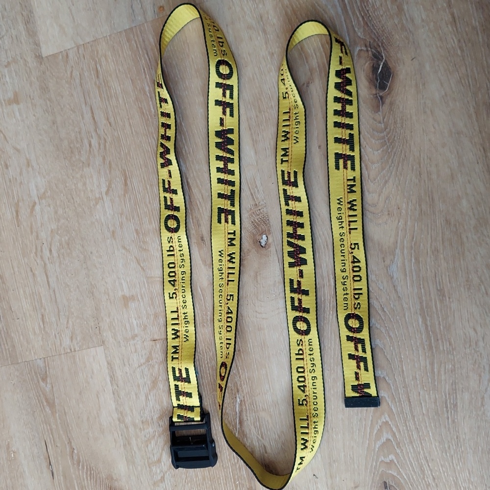 Off-White 5400 lbs Weight Securing System Belt One Size